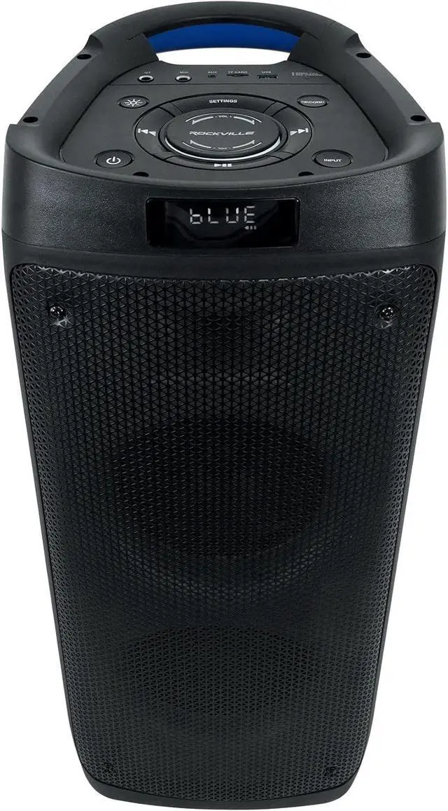 Alt view image 6 of 7 - (2) Rockville BASS Party 65 Rechargeable LED Bluetooth Speakers