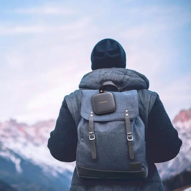 Alt view image 6 of 6 - Harman Kardon Neo - Portable Bluetooth Speaker with Strap - Gray