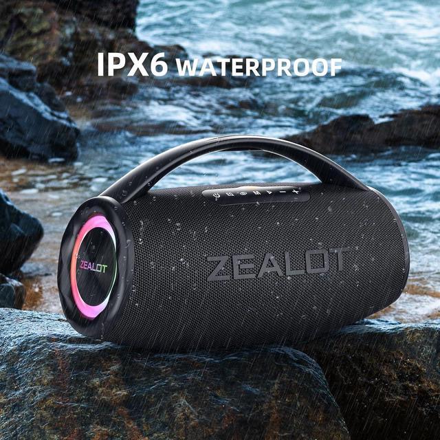 ZEALOT Bluetooth Speaker, 80W Portable Speaker Loud with