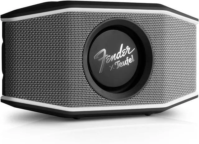 Main image of Fender x Teufel ROCKSTER GO 2 Portable Bluetooth Speaker  Powerful Sound, Rugged, Waterproof, 28 Hour Battery, Carrying Strap for Outdoors and Travel