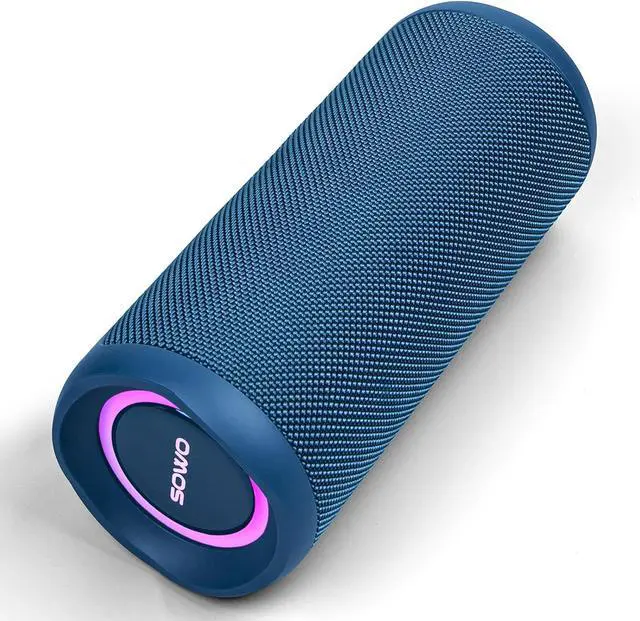 Alt view image 2 of 7 - SOWO Waterproof Bluetooth Speaker Wireless- Portable Speaker Loud with Built-in Subwoofer and Tweeter, Extra Bass, Stereo Sound, IP67, Colorful Lights for Party, Outdoor, Camping