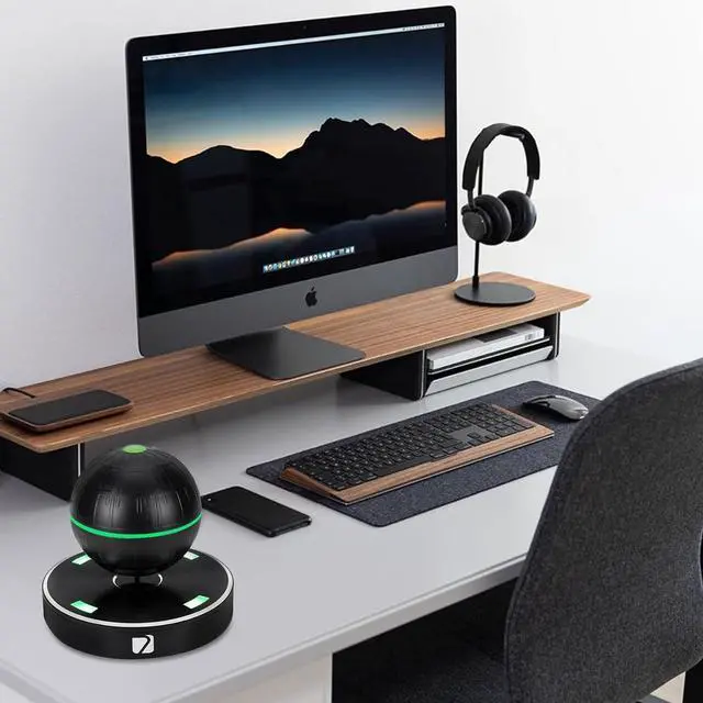 Alt view image 4 of 7 - Upgraded, Wireless Arc Star Floating Speaker, Magnetic Levitating Star Wars Bluetooth Speaker, Upgrade 8W Speaker 3D Stereo Bass Sound and NFC, Cool Tech Gadgets, Creative Electric Gifts