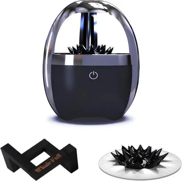 Main image of Ferrofluid Speaker - Dancing Ferrofluid Sound Visualizer with Music Rhythm, Portable Wireless Bluetooth Speaker, Bluetooth 5.0, 3000mAh Power, 8H Play Time, 4-Color Adjustable Lights