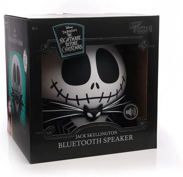 Alt view image 6 of 7 - Bitty Boomers Bigger Disney: Jack Skellington 8 Inch Wireless Bluetooth Speaker