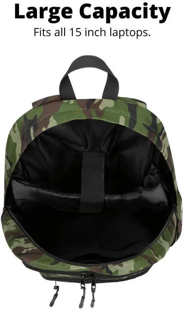 Alt view image 7 of 7 - Bluetooth Speaker Backpack with 20-Watt Speakers & Subwoofer for Parties/Festivals/Beach/. Rechargeable, Works with iPhone & Android (Camouflage, Latest Premium Edition)