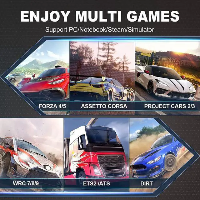 Alt view image 2 of 7 - Zopsc 64 Bit USB PC Handbrake, PC Racing Game USB Handbrake for G27 G29 G920 G923 T500 T300, 51in USB Cable Simulate Linear E Handbrake for Racing Games [video game]