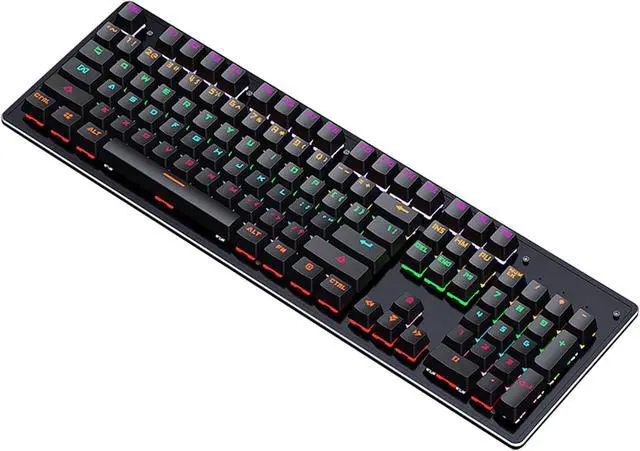 Main image of LJFLI Gaming Keyboard Mechanical Wired E-Sports Game Green axis Office Computer Keyboard