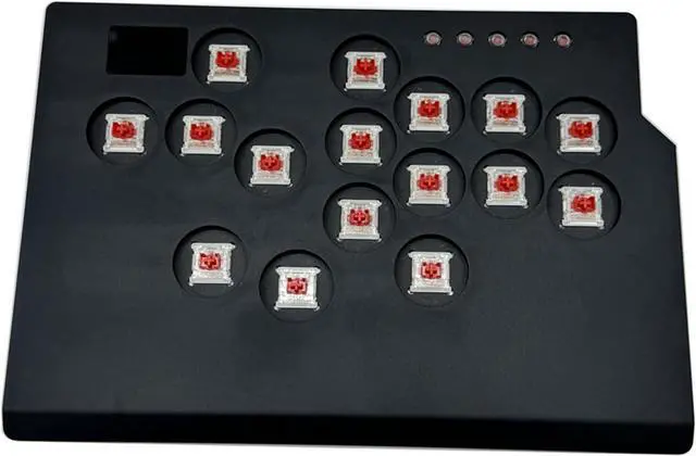 Alt view image 6 of 7 - EINCORN Fight Stick Stick for PC Controller Stick with Light Function