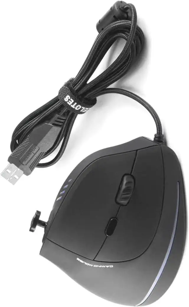 Alt view image 5 of 7 - Vertical Gaming Corded Ergonomic Joystick Programmable Adjustable 10000DPI Gaming for PC/Laptop/Desktop