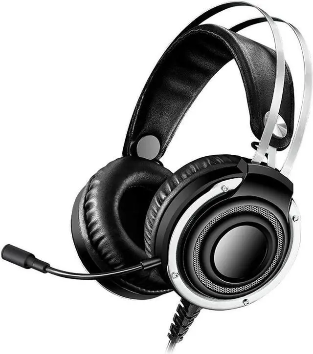 Main image of Earphones 3.5mm Gaming Headset PC Gamer Bass Casque with Mic for USB Gaming Headphone with LED Light Deep Bass Earphone Earbud Headphones