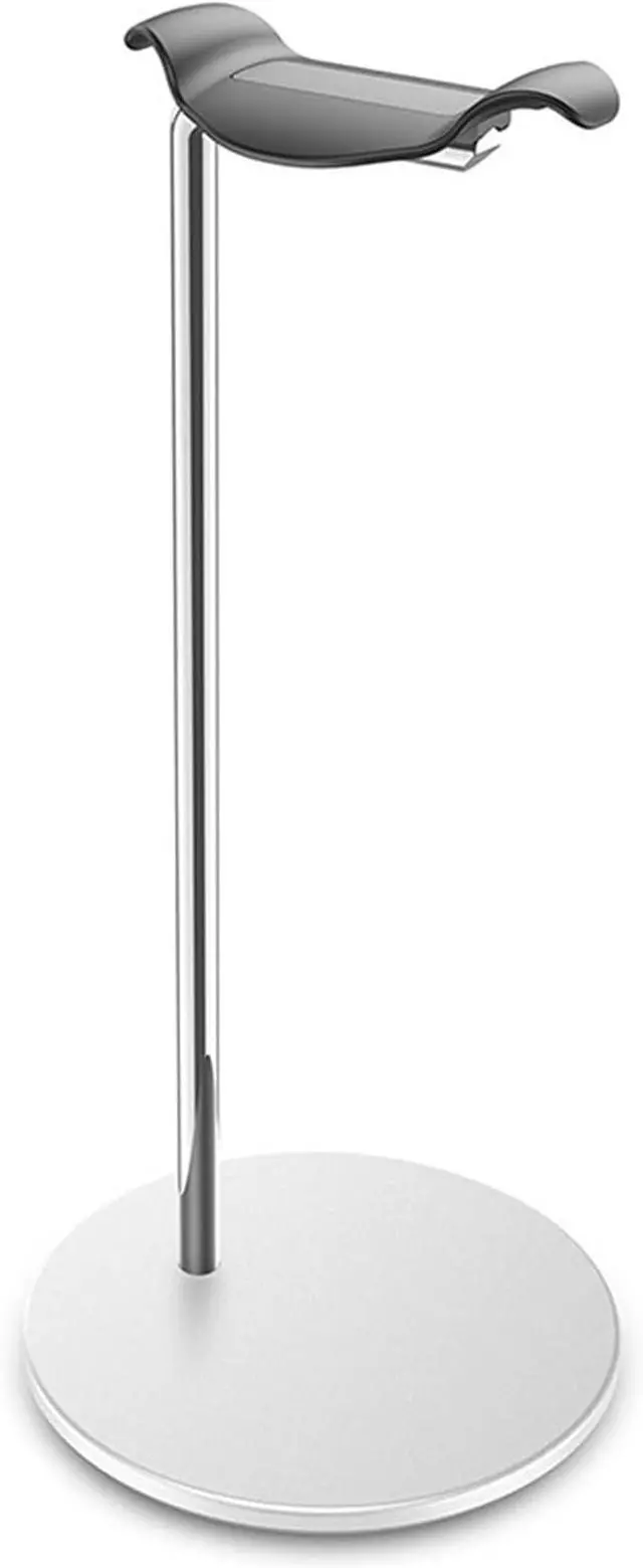Main image of Headphone Stand/Headset Holder Headphone Stand Gamer Earphone Hanger, Aluminum Headset Holder with Solid Base for Desk, Compatible with Most Headphones PC Gaming Headset Stand ( Color : Bright silver