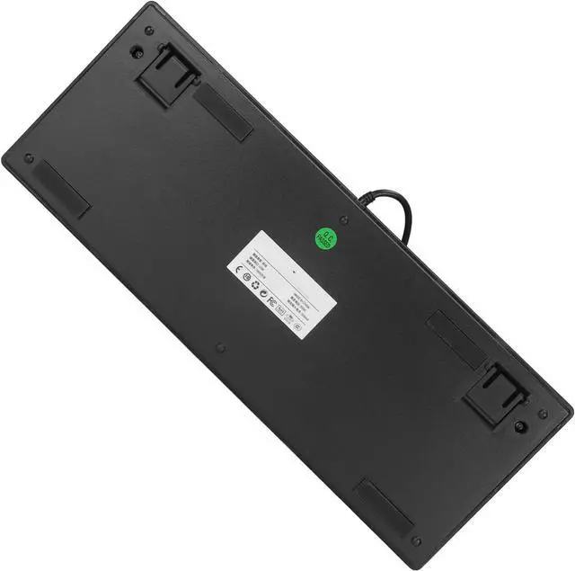 Alt view image 4 of 7 - 87 Key Mechanical Keyboard, Wired Linear Action Switch Gaming Keyboard Multiple Lighting Modes Ergonomic PC Keyboard Built in Professional Grade Game Chip (Black)