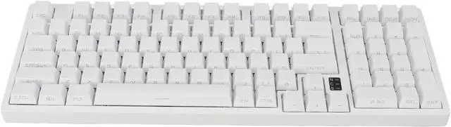 Main image of Gaming Keyboard, 98 Key RGB Backlit Mechanical Keyboard BT 2.4G BT3.0 5.0 Type C Wired Mechanical Gaming Keypad Wired Computer Keyboard for PC Laptop for Game and Office