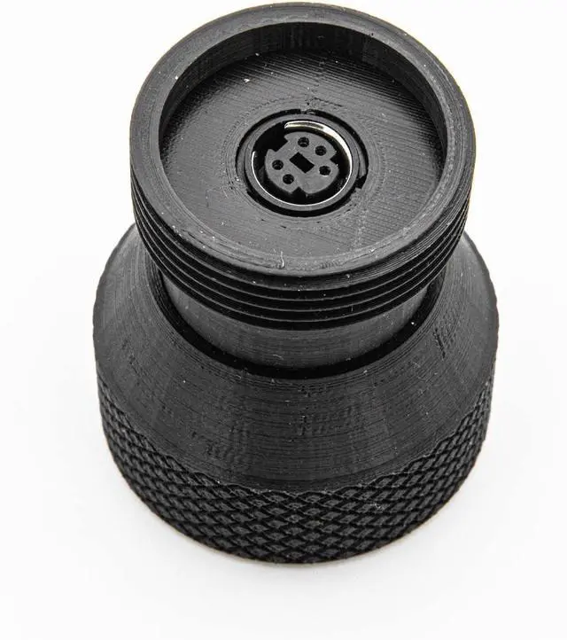 Alt view image 3 of 6 - Compatible with Thrustmas-TER Hotas Warthog F/A-18C Cougar 360 Degree Rotation Extension Bar Curved Straight Joystick Change DIY Game Parts (Color : Straight 60mm, Size : 1)