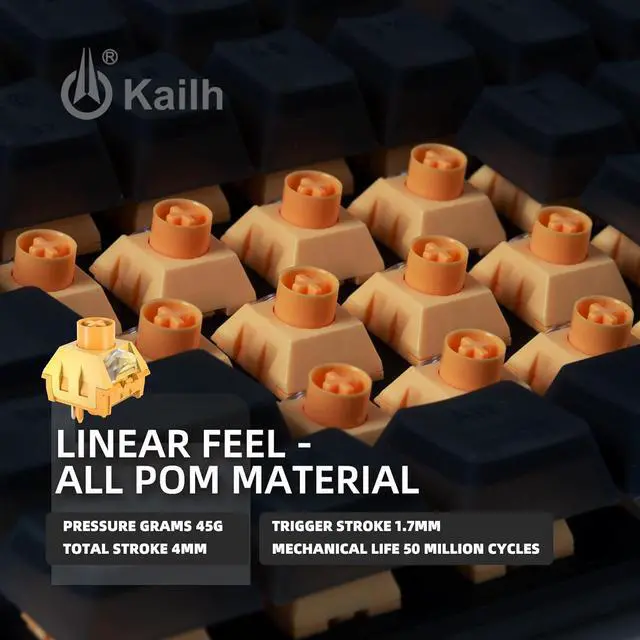 Alt view image 5 of 6 - MT87 Tri-Mode Aluminum CNC Frame Mechanical Keyboard 80% TKL Hot Swapped RGB Programmable Wireless Gaming Keyboard with Yellow Switch for Win/Mac Gamer-White