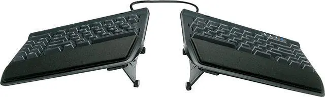 Main image of KINESIS Freestyle2 USB-A Ergonomic Keyboard w/ VIP3 Lifters for PC (9" Separation) (KB820PB-US)
