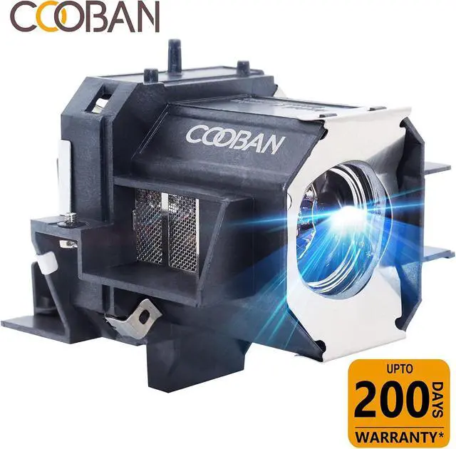 Alt view image 2 of 6 - COOBAN ELPLP39 /V13H010L39 Replacement Projector Lamp Bulb with Housing for Epson EMP-TW1000 EMP-TW2000 EMP-TW700 TW980, PowerLite Home Cinema 1080 1080UB 720, PowerLite HC 1080UB 1080 720 Projector