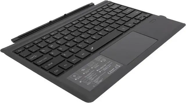 Alt view image 7 of 7 - Hilitand Bluetooth Keyboard with Touchpad for Pro 3/4/5/6/7, 7 Color LED Backlit Built-in 550mAh Lithium Battery Portable Replacement Keyboard Type Cover