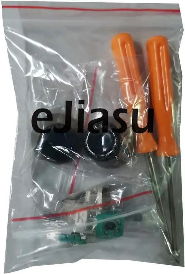 Alt view image 3 of 3 - Xbox One Thumbstick Grips, eJiasu 2 Piece 3D Joystick Wireless Controller Rocker+ T8/T10 Screwdrivers Tools+ 2 Pieces Thumbsticks Replacement Parts for Xbox One Controller