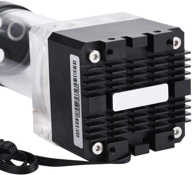 Alt view image 6 of 6 - Computer Water Pump 800L/H 4 Meters Pump Head Fast Heat Dissipation Computer Water Pump for Pc Water Cooling System(white-17cm)