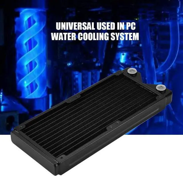 Alt view image 3 of 7 - G1/4 Copper Water Cooling Computer Radiators,Water Cooling Radiators Pc Radiators Copper Radiators Gpu Water Cooling Head Pc Radiators(240)