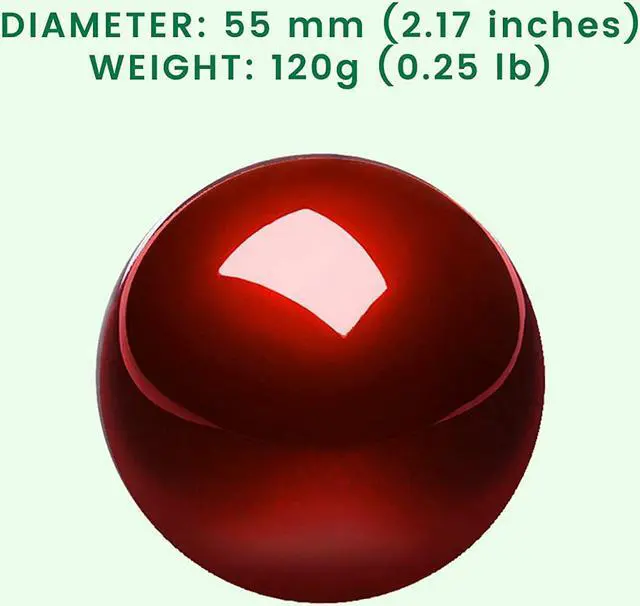 Alt view image 6 of 7 - Perixx Peripro-304 Trackball, 2.17 Inch Large Replacement Ball for Periboard and Kensington Mouse, Glossy Red, 18033