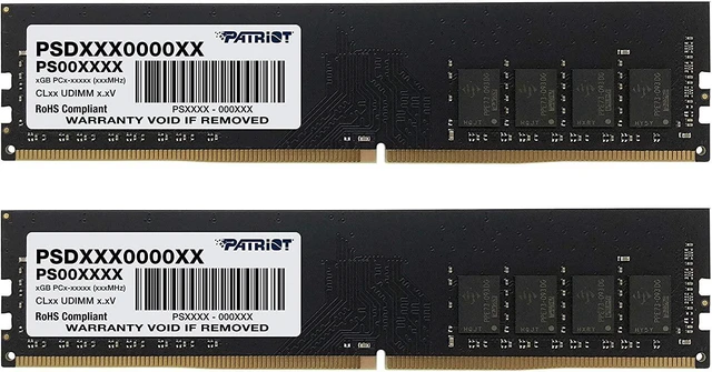 Main image of Patriot Signature Line 16GB (2×8GB) DDR4 3200MHz RAM Memory