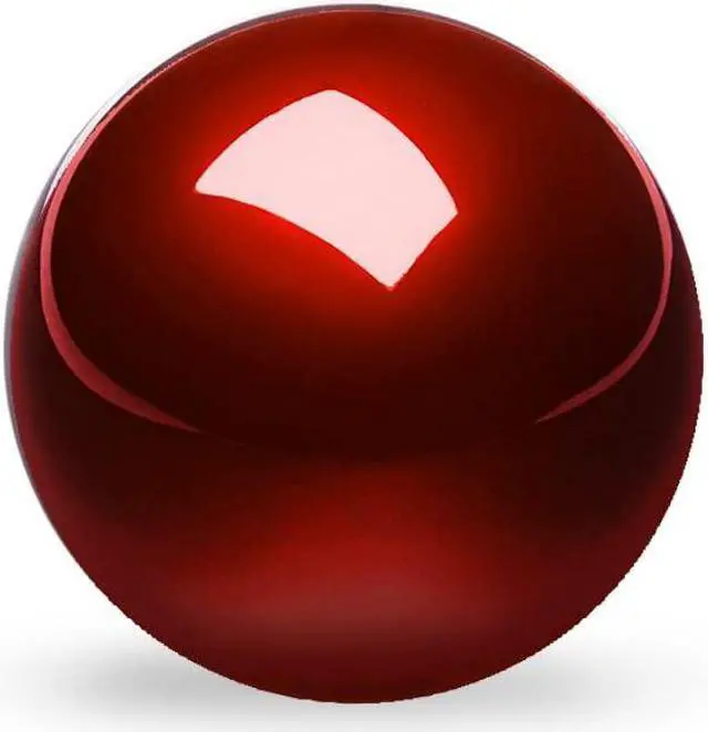 Main image of Perixx Peripro-304 Trackball, 2.17 Inch Large Replacement Ball for Periboard and Kensington Mouse, Glossy Red, 18033