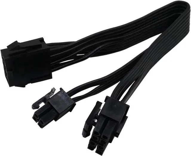 Main image of Click2u CPU 8 -Pin ATX Pin Male to CPU 8 Pin Female Power Extension Supply Converter Adapter Cable for Motherboard 9.5-inch (24cm)