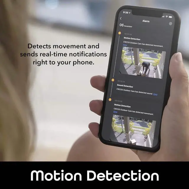 Alt view image 3 of 7 - Geeni Hawk 3 Outdoor Camera for Home Security, Smart Surveillance, WiFi, Night Vision, Motion Alert, 2-Way Audio, 1080p HD, Works with Alexa, Google Home - 1 Pack