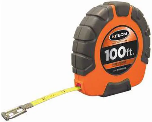 Alt view image 4 of 6 - KESON ST101003X 100 ft Engineer's Tape Measure, 3/8 in Blade