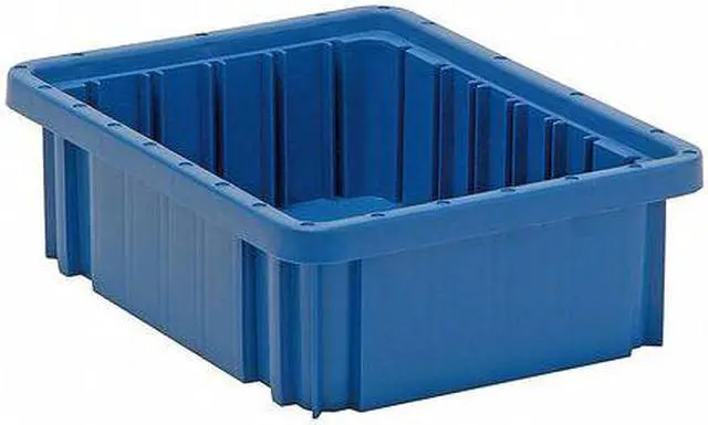 Main image of QUANTUM STORAGE SYSTEMS DG91035BL Blue Divider Box 10 7/8 in x 8 1/4 in x 3 1/2
