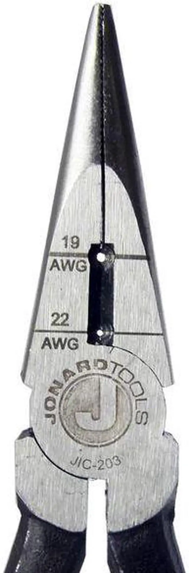 Alt view image 4 of 4 - Jonard Tools Long Nose Plier,6-3/4" L,Serrated  JIC-203
