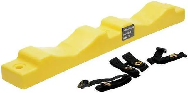 Alt view image 3 of 4 - VESTIL CB-W-2P Cylinder Bracket,Plastic