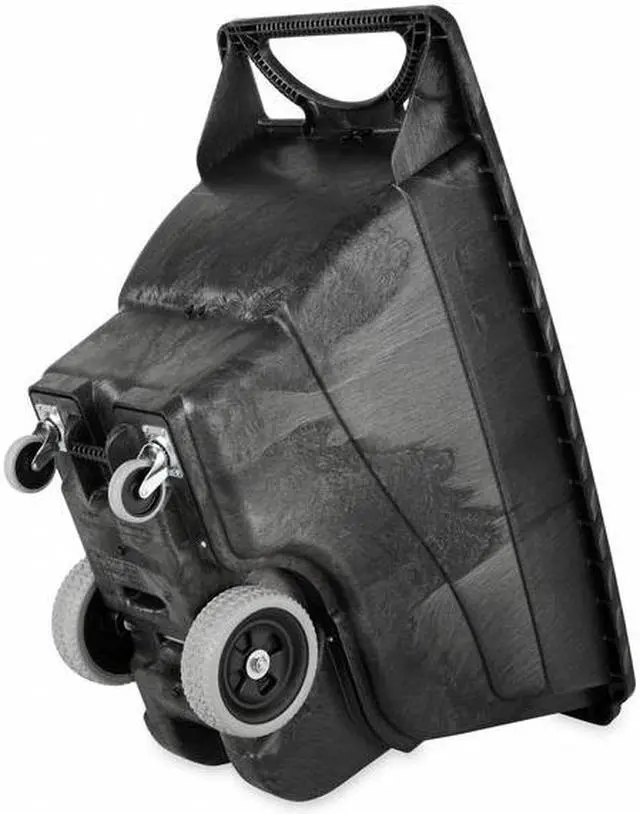 Alt view image 7 of 10 - RUBBERMAID FG9T1300BLA 1/2 cu. yd. 450 lb. Tilt Truck