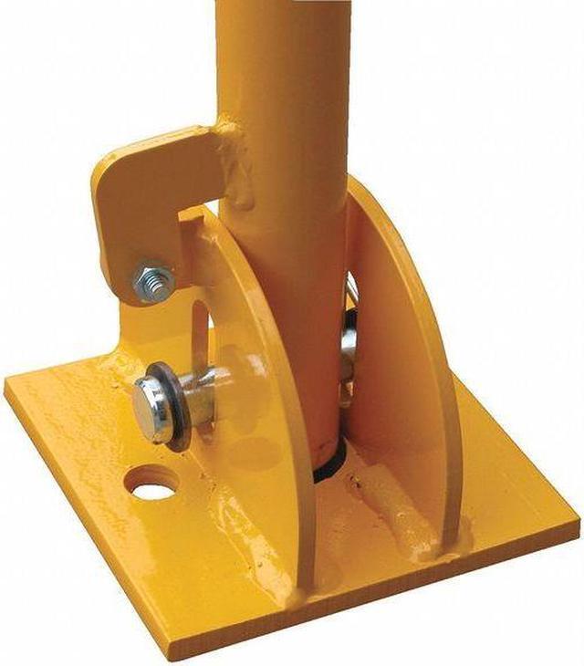 Alt view image 3 of 4 - ZORO SELECT BOL-FD-36-Y Flexible Bollard,Fold Down,1-3/4",Yellow