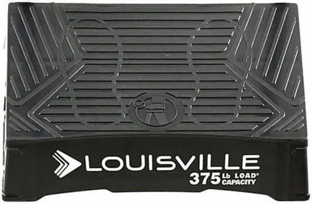 Alt view image 6 of 7 - LOUISVILLE AY8003 3 Steps, Aluminum Step Stand, 375 lb. Load Capacity, Silver