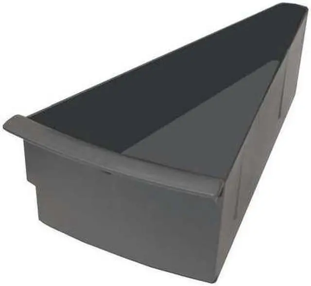 Alt view image 3 of 3 - DURHAM MFG 15007-95 Polypropylene Rotary Bin Pan, 4 1/2 in H x Gray