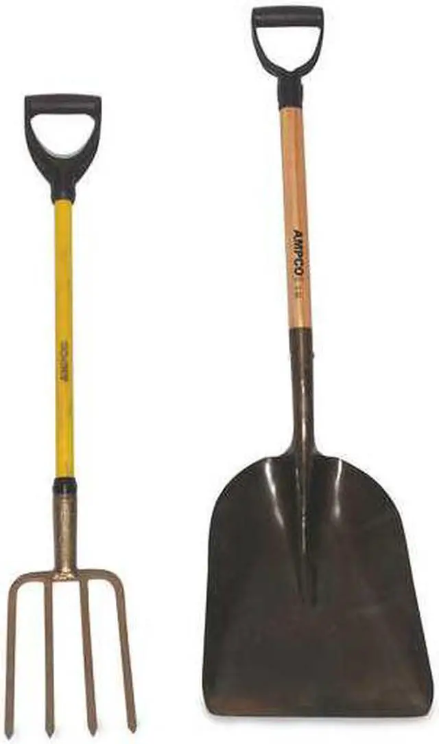 Alt view image 3 of 3 - AMPCO S-79FG Non-Sparking Scoop Shovel,60-1/2 In OAL