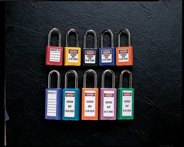 Alt view image 8 of 8 - MASTER LOCK 410KAW400RED-3XX1331 Lockout Padlock,KA,Red,1-3/4"H