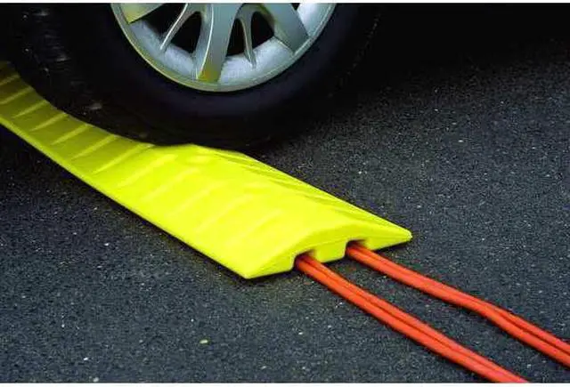 Alt view image 5 of 5 - ZORO SELECT 2GTG7 Cable Protector,Drop Over,2 Channel,9ft.