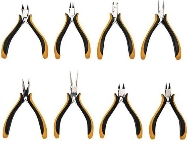 Alt view image 5 of 6 - Wiha 32744 Snipe (Chain) Bent 45 Degree Nose Pliers - ESD Safe