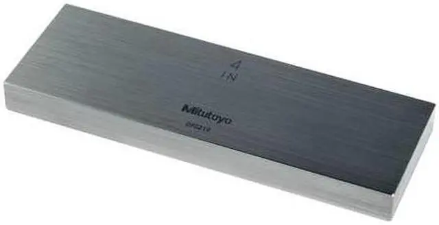 Alt view image 2 of 2 - MITUTOYO 611204-531 Gage Block,Rect,Steel,4.00 In,ASME 0