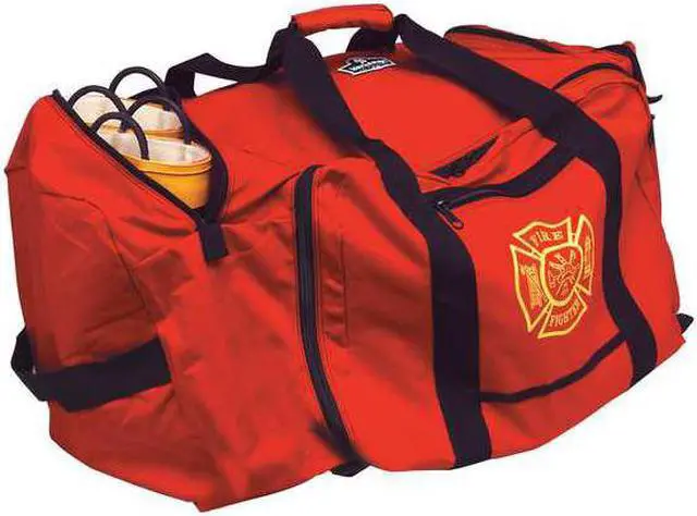 Alt view image 7 of 9 - ERGODYNE GB5005 Duffel Bag, Nylon, 30 in L, 15 in W, Red