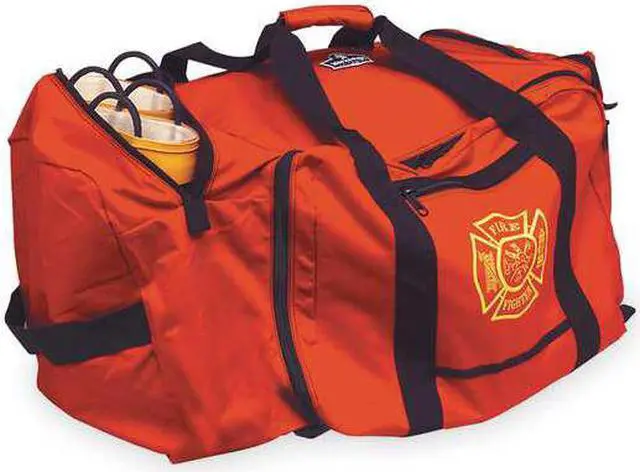 Alt view image 8 of 9 - ERGODYNE GB5005 Duffel Bag, Nylon, 30 in L, 15 in W, Red
