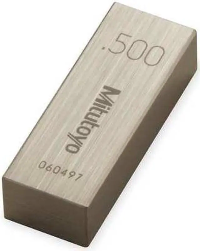 Main image of MITUTOYO 611195-531 Gage Block,Rectangular,0.50 In,ASME 0