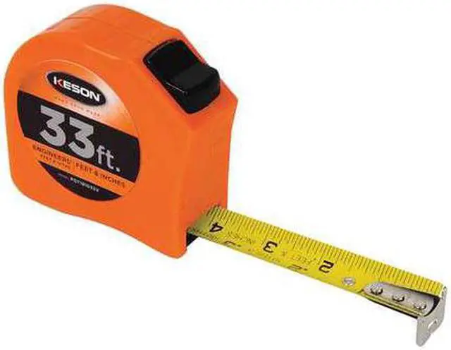 Alt view image 2 of 4 - KESON PGT181033V 33 ft Engineer's Tape Measure, 1 in Blade