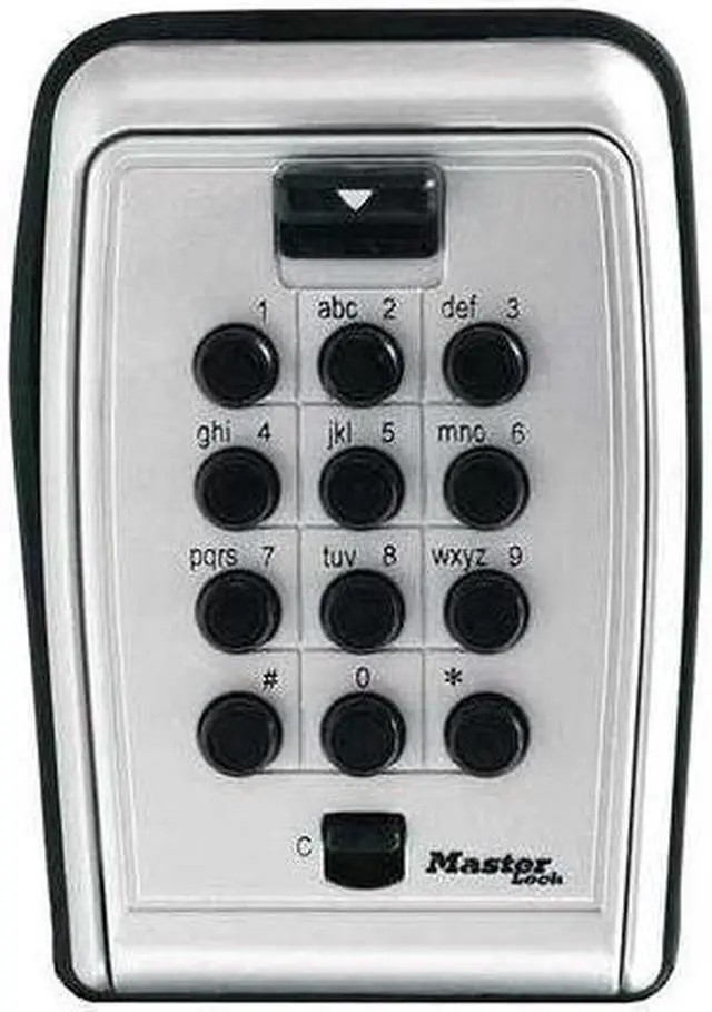 Alt view image 6 of 7 - Wall Mount Push Button Key Safe