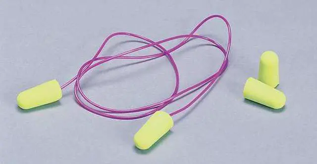 Alt view image 7 of 10 - Moldex Pura-Fit Single-Use Earplugs Cordless 33NRR Bright Green 200 Pairs 6800