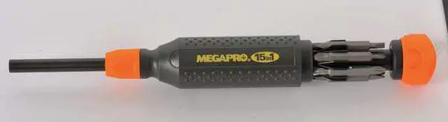 Alt view image 5 of 6 - MEGAPRO 151ELEV-CH/OR-B Phillips, Spanner, Slotted, TORX Pin Bit 8 1/2 in,